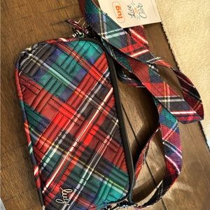 Lug Coupe XL Crossbody Tarten Plaid NWT